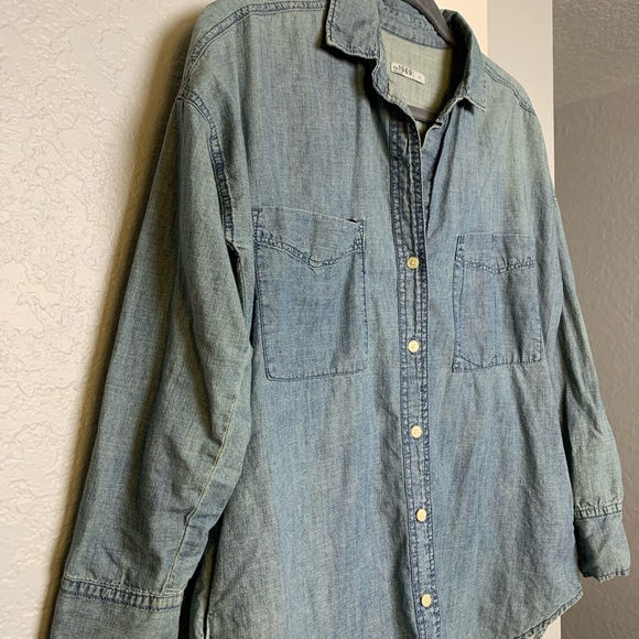 Chambray button down shirt - Picture 4 of 7